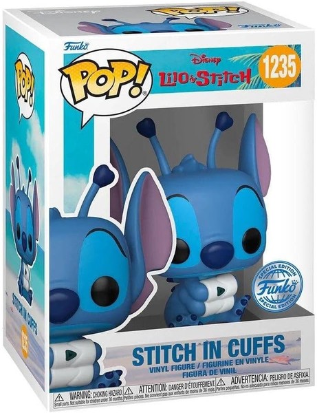 Disney Lilo & Stitch Funko Pop! Vinyl Figur Stitch In Cuffs (1235)-image