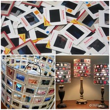 Vintage Film Slides Lot 35MM Film, Lot Of 200 Random Slides. Read Description