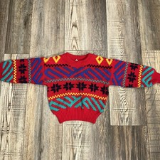 Vintage 90's McKids McDonalds Mulitcolor Print Sweater Kids Toddler Y2K 2T