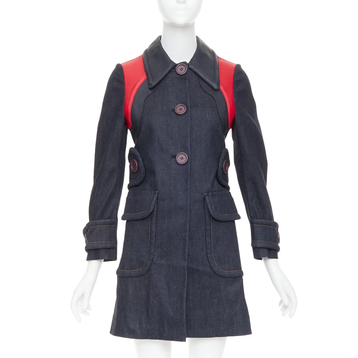 Miu Miu Red Solid Coats, Jackets & Vests for Women for sale | eBay