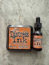 Tim Holtz Distress Ink Pad and Refill Carved Pumpkin