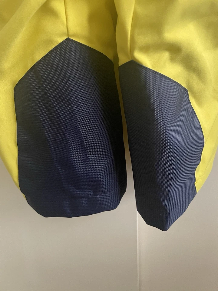 Pantalones de esquí snowboard aislados vectoriales KJUS para niños talla 152 EE. UU. 12 - amarillo Foto 2 de 4