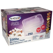 Satco 500ml Food Containers Microwave Safe/ Freazer Safe/ Reuseable Food Storage