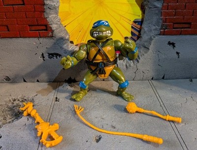 TMNT TEENAGE MUTANT NINJA TURTLES 1989 SLICE N DICE LEO NM- COND 100% COMPLETE 