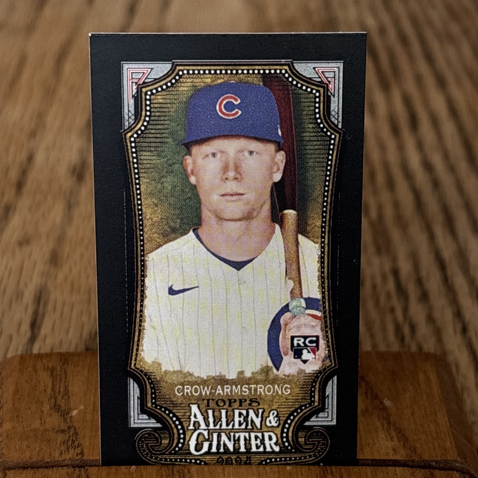 2024 Topps Allen & Ginter - Pete Crow-Armstrong #46 Mini Black Border (RC)