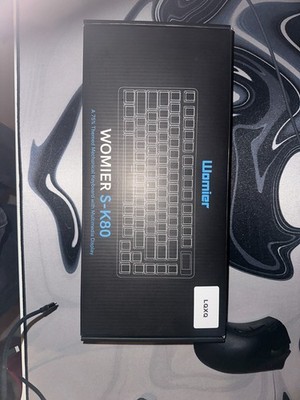 Womier S-K80 75% Themed Mechanical Keyboard with Multimedia Display