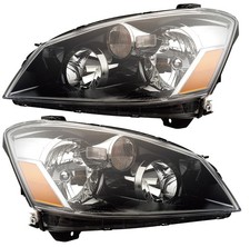 Halogen Headlights Front Lamps Pair Set For 05-06 Nissan Altima Left Right