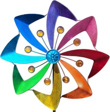 Wind Spinners Outdoor 10 inch Wind Sculptures  Spinners Metal Kinetic Wind