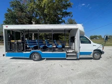 Ford E-350 shuttle bus tram trolley used buses