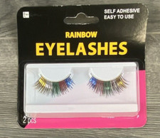 Rainbow Eyelashes Halloween Dress Up Costume Party Casual Accessory