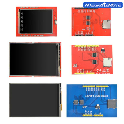 2.4'' 320×240 TFT LCD Touch Screen Shield for Arduino UNO Mega2560 3.5'' 480x320