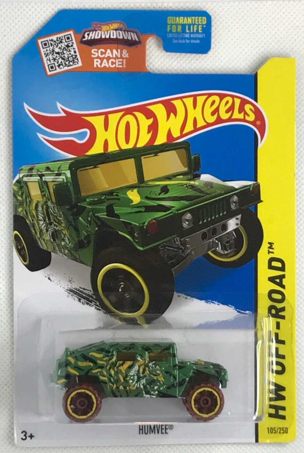 2015 Hot Wheels HW Off-Road Humvee #105 Of 250