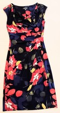 WOMENS LAUREN RALPH LAUREN SLIP DRESS FLORAL FLOWERS LINED SIZE 6