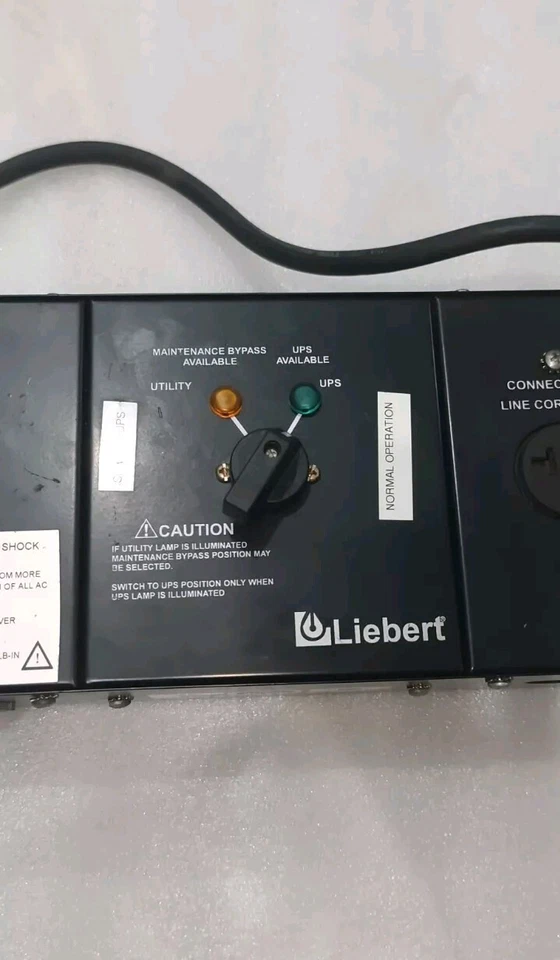 LIEBERT MP120HW UPS EQUIPMENT ACCESORY FEDEXX - Image 4 of 4