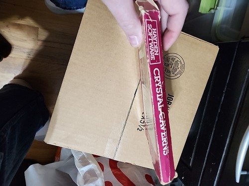 RARE Crystal Caverns by Hayden for Commodore 64 In Box - Picture 5 of 5