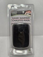 Zippo 12-Hour Black Matte Refillable Hand Warmer NIP