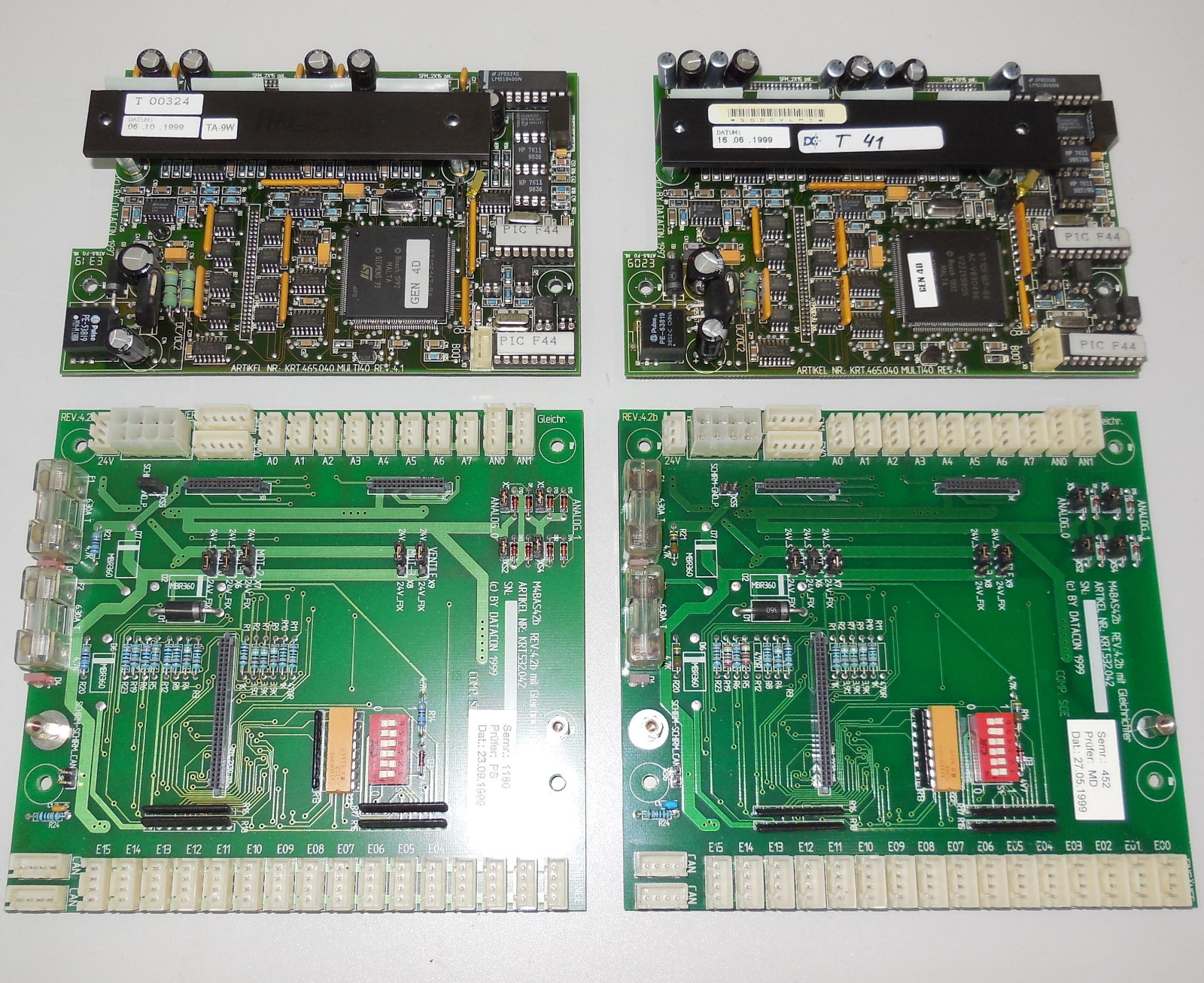 Datacon M4BAS42b 532.042 & 465.040 MULTI40 rev 4.1 (lot of 2) | eBay