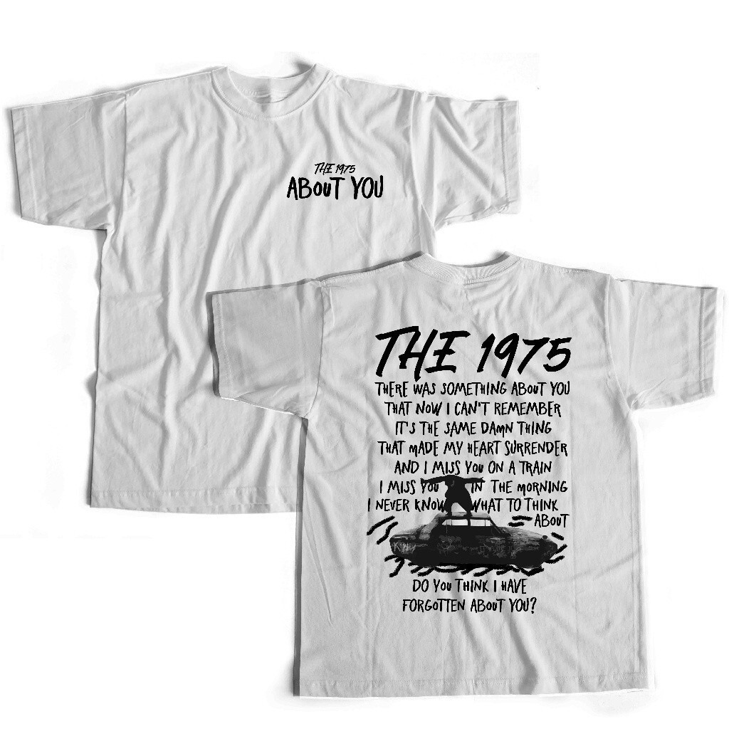 The 1975 Band ABOUT YOU Heavy Cotton White T-Shirt All Sizes SE518
