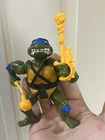 Vintage 1990 TMNT WACKY ACTION LEO Teenage Mutant Ninja Turtles Near Complete
