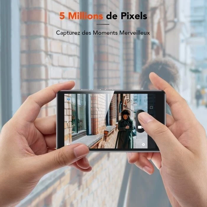 Reproductor MP4 AGPTEK 16GB WiFi Bluetooth 4 pulgadas - Imagen 4 de 4