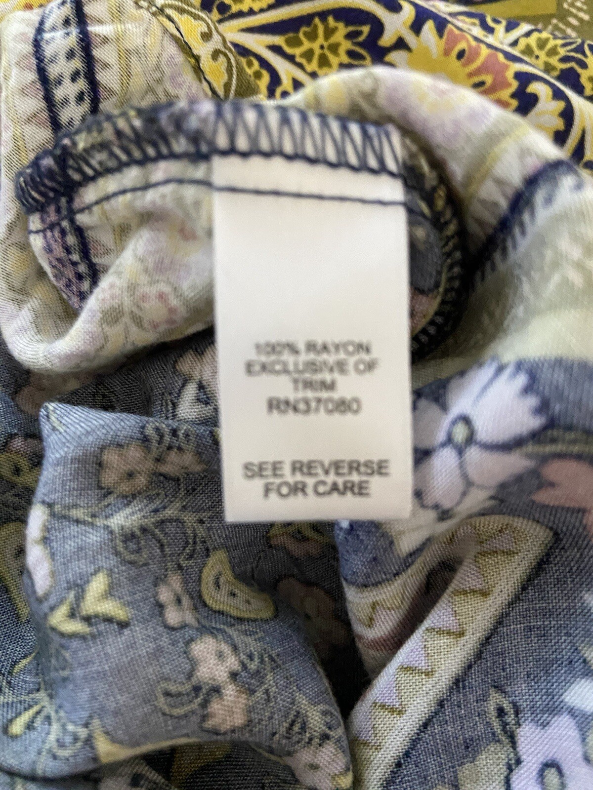 Cato Multicolor Floral Patchwork Blouse womens me… - image 6