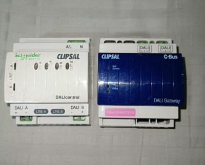 CLIPSAL 5502DAL DALI GATEWAY & CLIPSAL DALI CONTROL DCDALCIP250-2