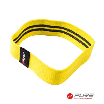 Pure2Improve - Textil Widerstandsband / Body Shaper Loop - gelb / leicht