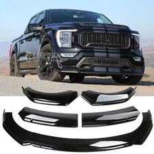 For Ford F150 F-150 Shelby Truck Front Bumper Splitter Lip Spoiler Body Kit