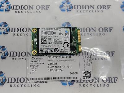 SAMSUNG 256GB mSATA SSD MZ-MPD256E, Grade A+, SKU 13780