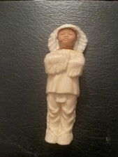 Vintage Indian Chief Boy Child Celluloid Plastic Figure