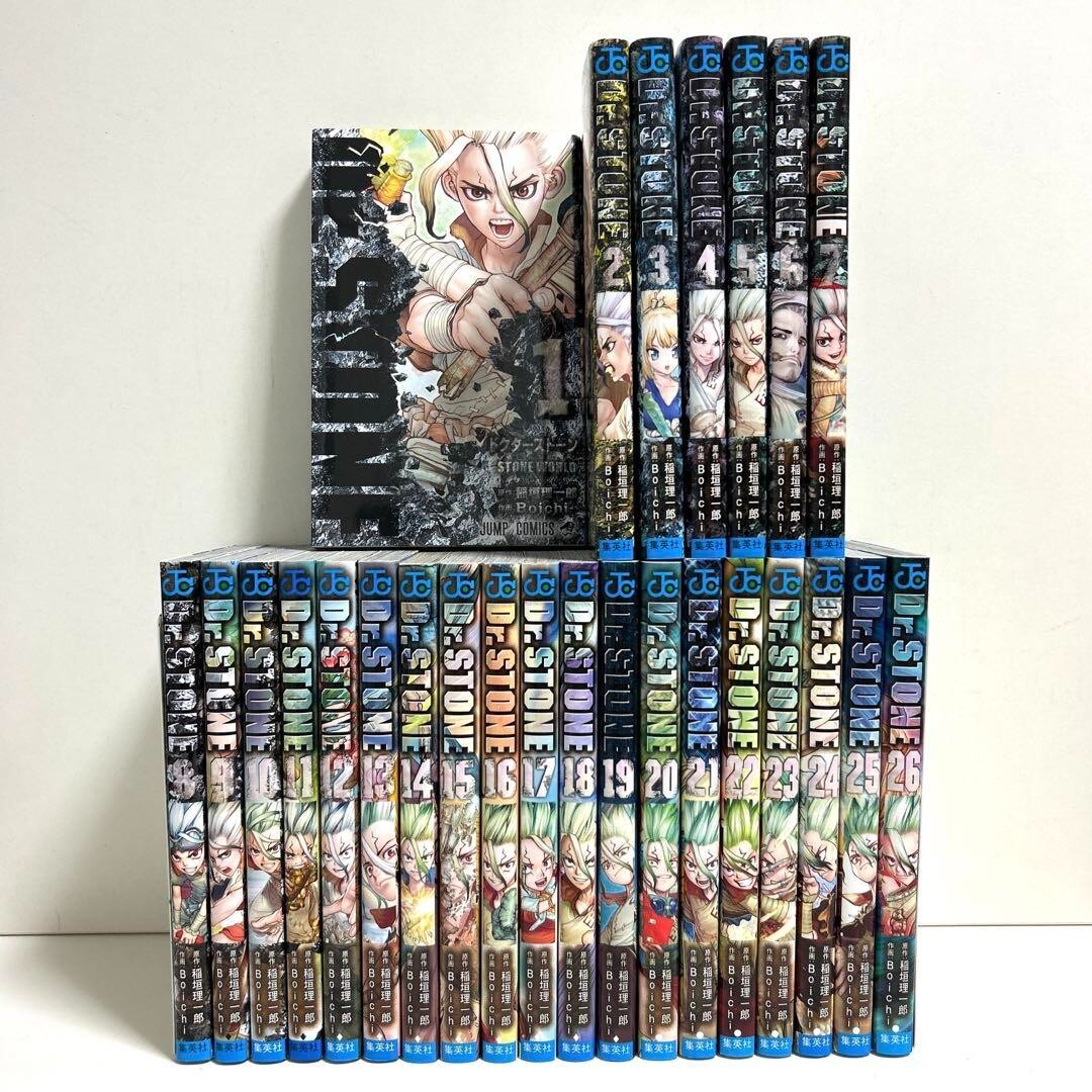 Complete set Dr Stone Manga Japanese Ver Vol.1-26 Books Jump Comic