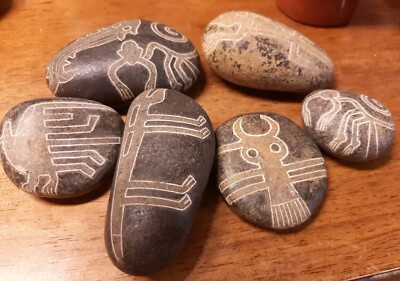 Nazca Lines Peru Assorted 6 Rocks