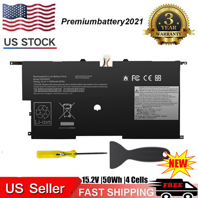 For Lenovo ThinkPad X1 Carbon 3rd SB10F46440 00HW002 00HW003 Battery 50Wh FAST