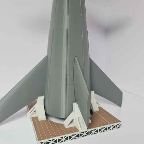 NEW! Von Braun Ferry 1952 Rocket 3Stage Nasa Model Kit 1:144 555mm 22inch - 第 5/11 張圖片