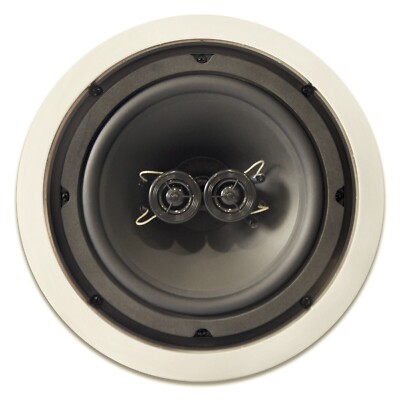【NEW】BIC MSR8D 125W 2-WAY 8  2-CHANNEL STEREO IN-CEILING SPEAKER W DUAL TWEETERS