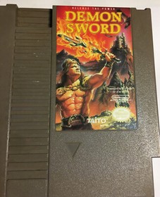 Demon Sword (Taito, 1988) NES Game Cartridge Only ~ Untested