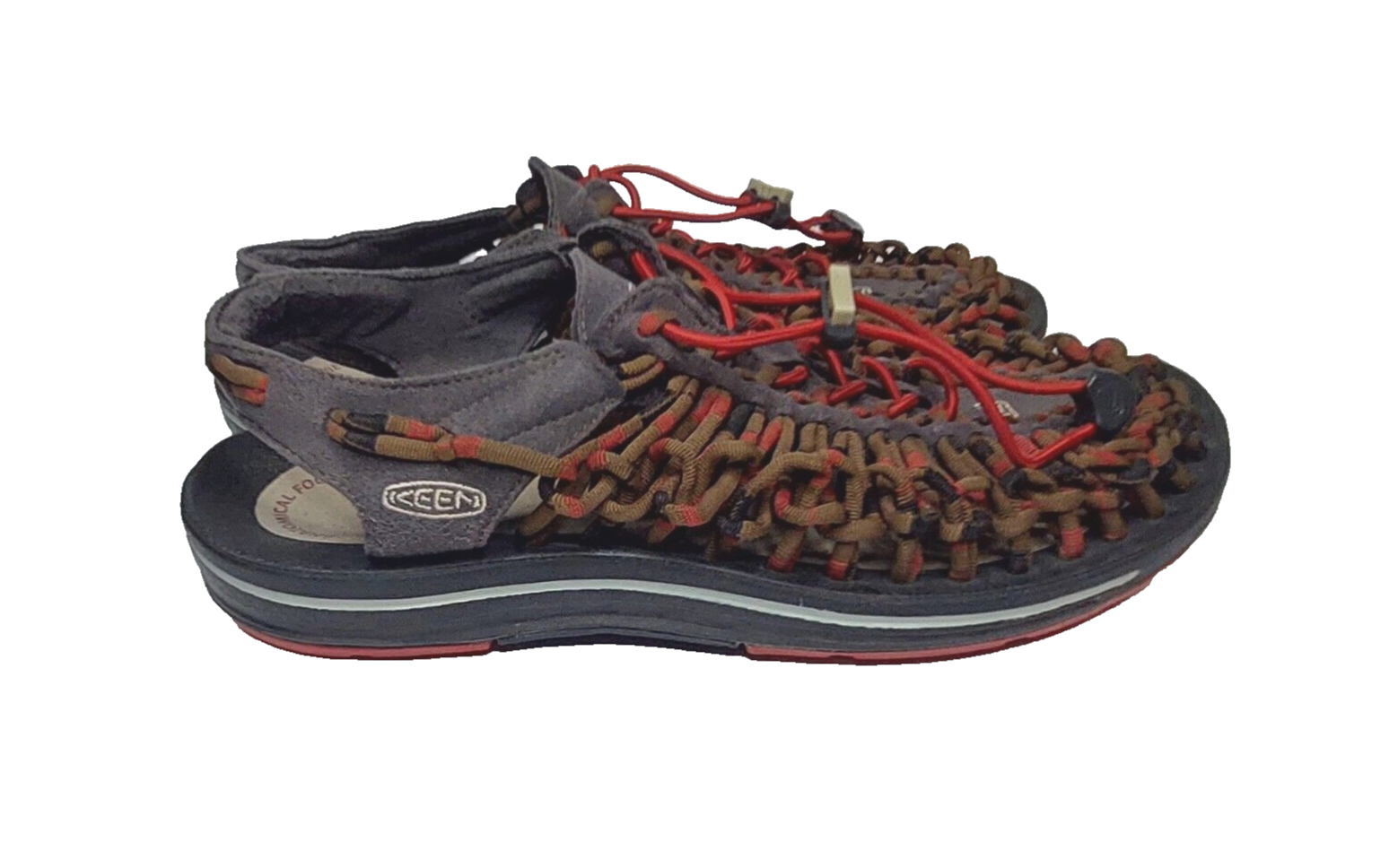 Taglia 8 Sandali da uomo KEEN Uneek Paracord cinturino sportivo outdoor trail escursionismo acqua