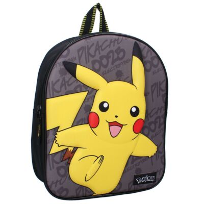 3D Kinder Rucksack Pikachu | Pokemon | 32 x 26 x 11 cm | Tasche
