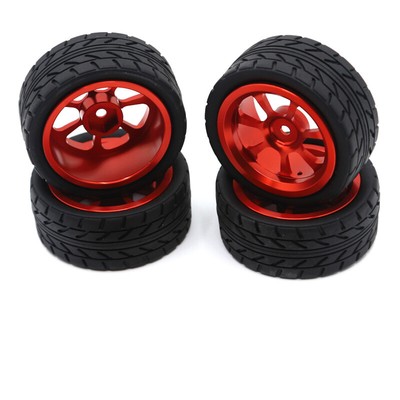 Upgrade Metal Wheel Tire For MJX Hyper Go 14302 14301 1/14 RC Car Spare Part
