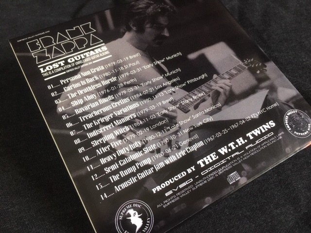 Frank Zappa / 失われたギター Lost Guitars : 1976 - 1984 (1CD) | eBay