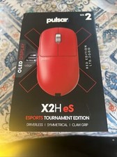 Pulsar X2H eS Wireless Gaming Mouse - Size 2 - Medium - Red Limited Edition