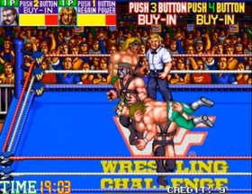 WWF Wrestlefest Arcade PCB TECHNOS  4 Player  TESTED WORKING 100%