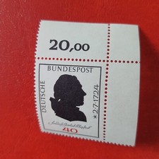 Briefmarken BRD Bund 1974, Michel 809, Geburtstag von Klopstock, postfrisch