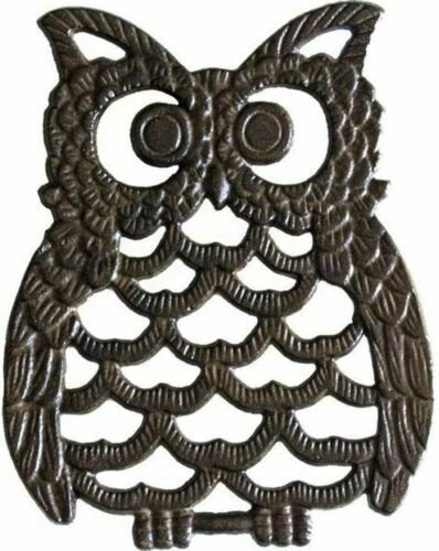 Sottobicchieri marrone in metallo