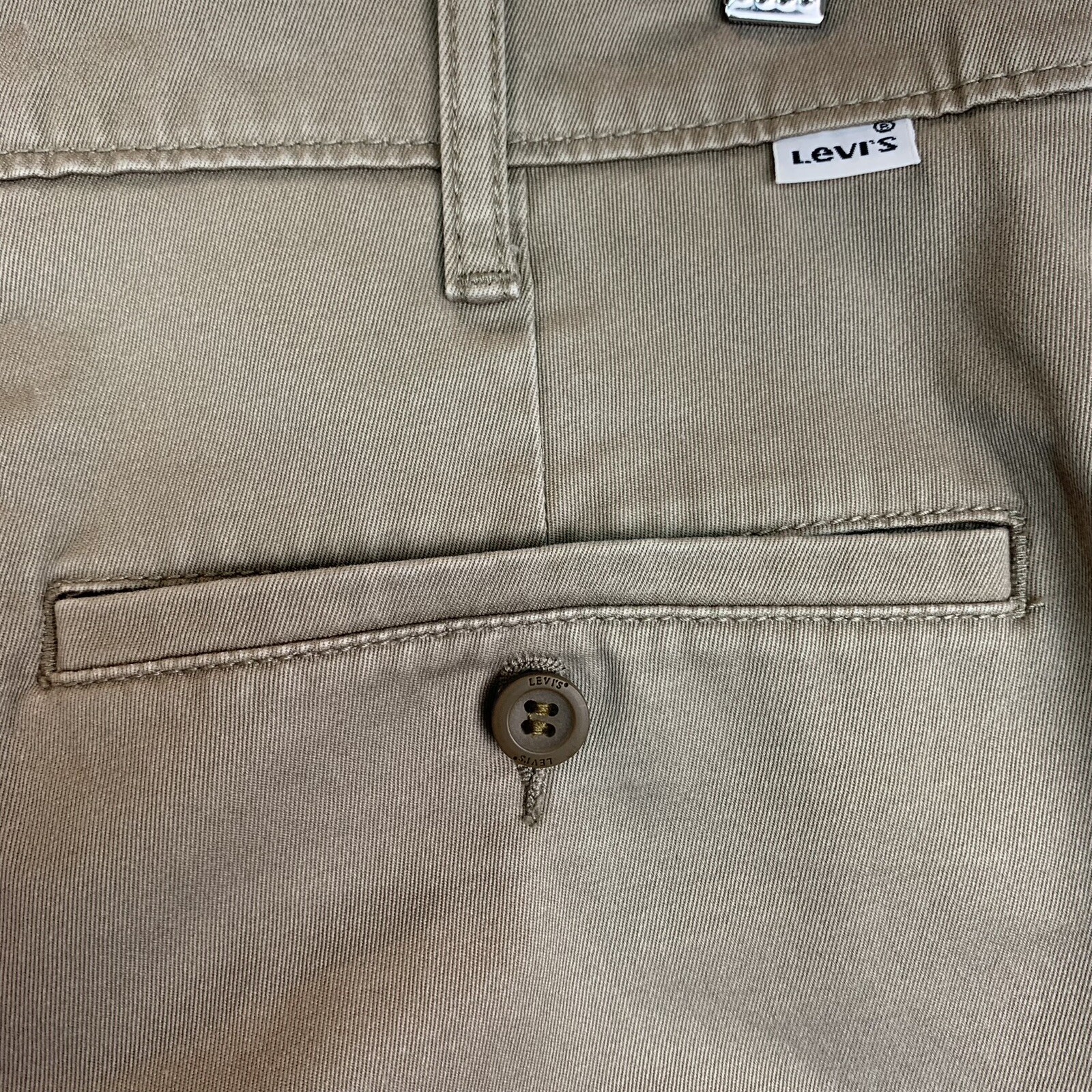 Levi Strauss & Co Two Horse Brand Khaki Pants Men’s S… Gem