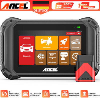 Ancel V5 BT Bluetooth OBD2 Diagnosegerät Profi KFZ ALLE SYSTEME Aktiver Test DHL