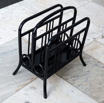 Thonet Wien Jugendstil Zeitungständer Art Nouveau Vienna Newspaper Rack Mnr. 33