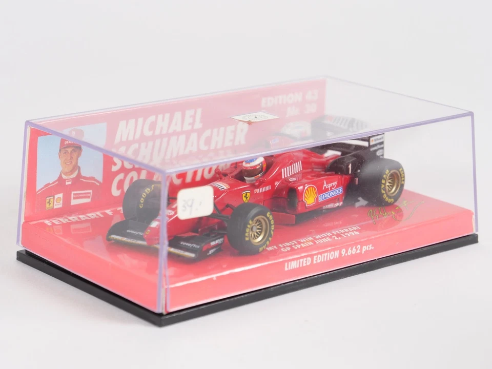 Minichamps 1/43 Schumacher Ferrari F310 Winner GP Spain 510 964311 510964311 - Photo 2/4
