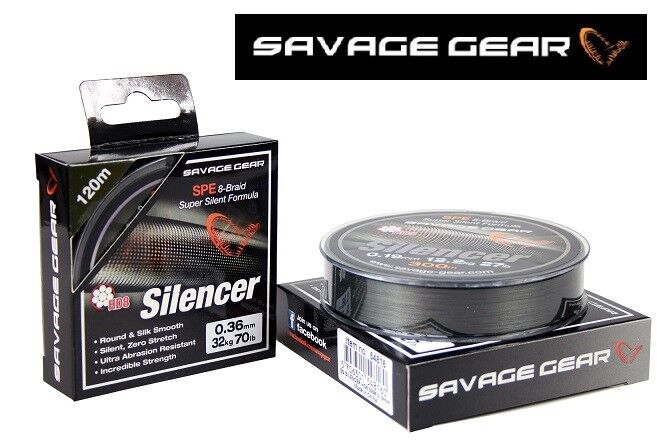 Geflochtene Schnur SAVAGE GEAR HD8 Silencer Braid Angelschnur 120m 300m Top Geflochtene Schnur SAVAGE GEAR HD8 Silencer Braid Angelschnur 120m 300m Top preferential