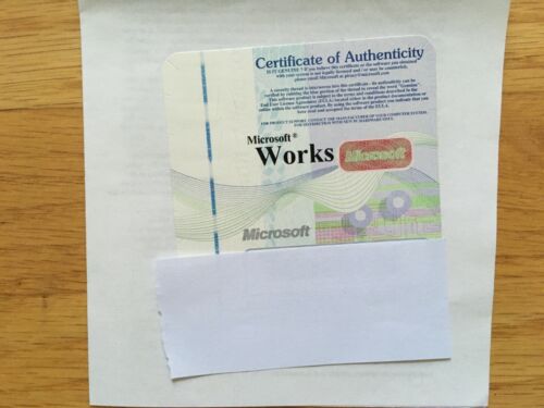 Vintage Microsoft Works 2000, Money 2000 and Encarta 2000 New - Picture 2 of 5